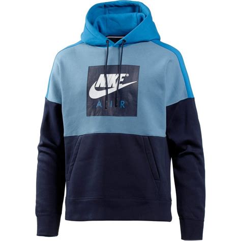 Blaue Nike Kapuzenpullover für Herren in großer Auswahl 